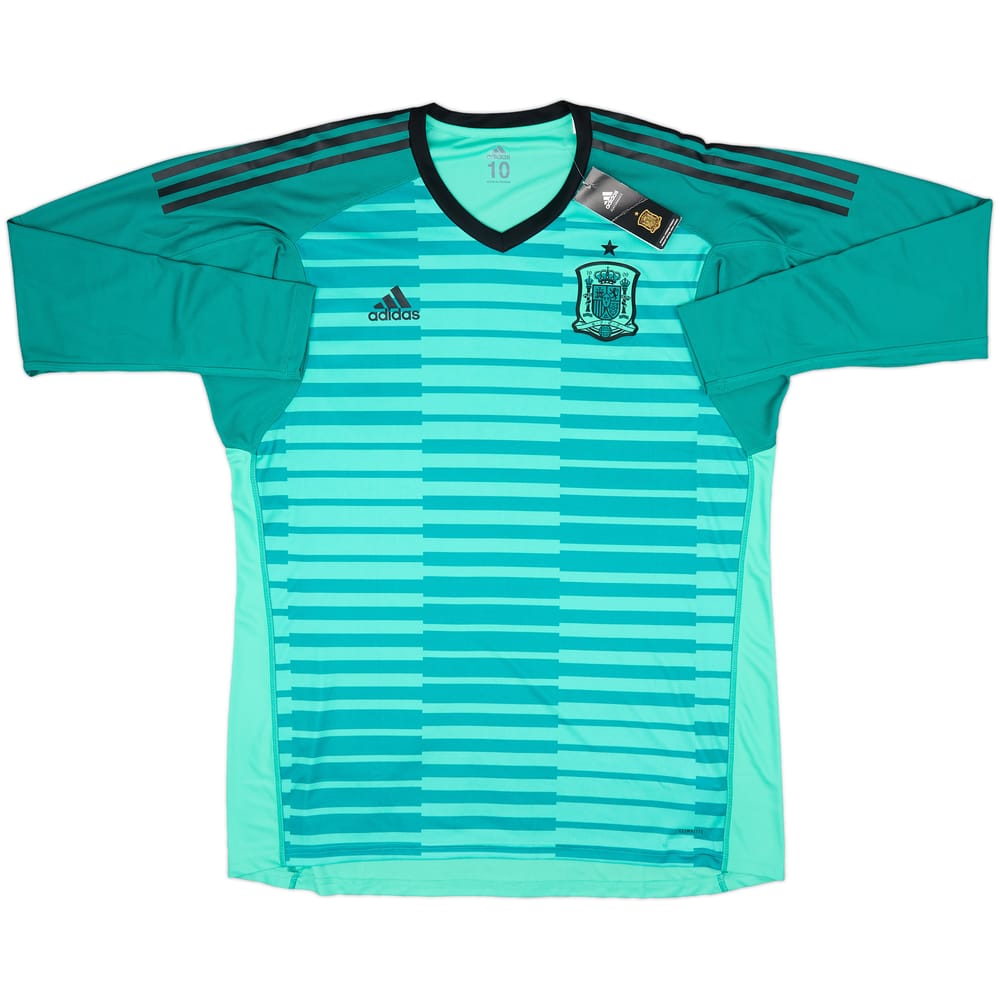 2018-19 Spain Player Issue GK Shirt (XL)