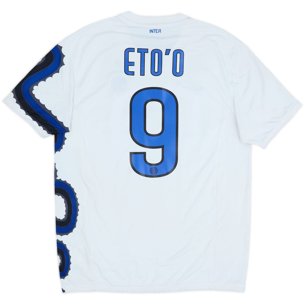 2010-11 Inter Milan Away Shirt Eto'o #9 - 6/10 - (L)