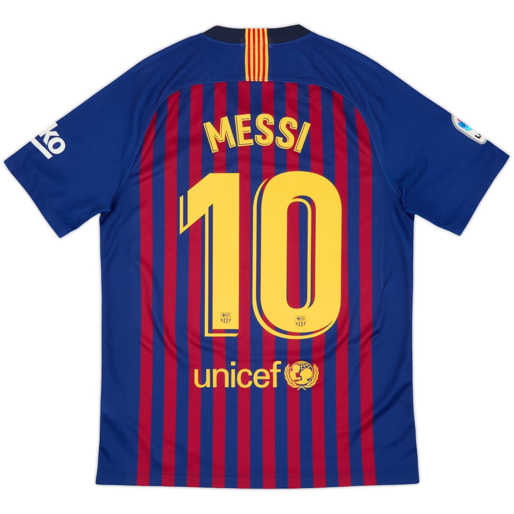 2018-19 Barcelona Local Camiseta Messi #10 - 8/10 - (M)