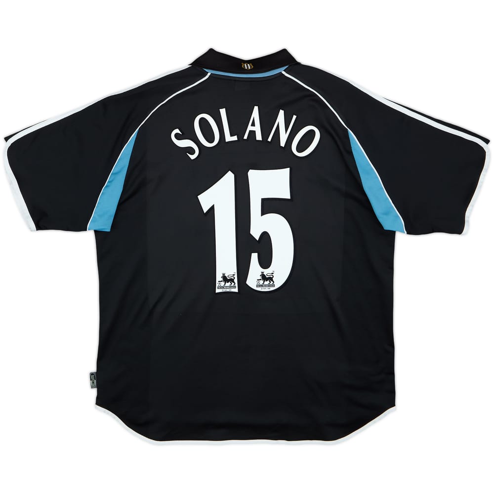 2000-01 Newcastle Away Shirt Solano #15 - 6/10 - (XL)