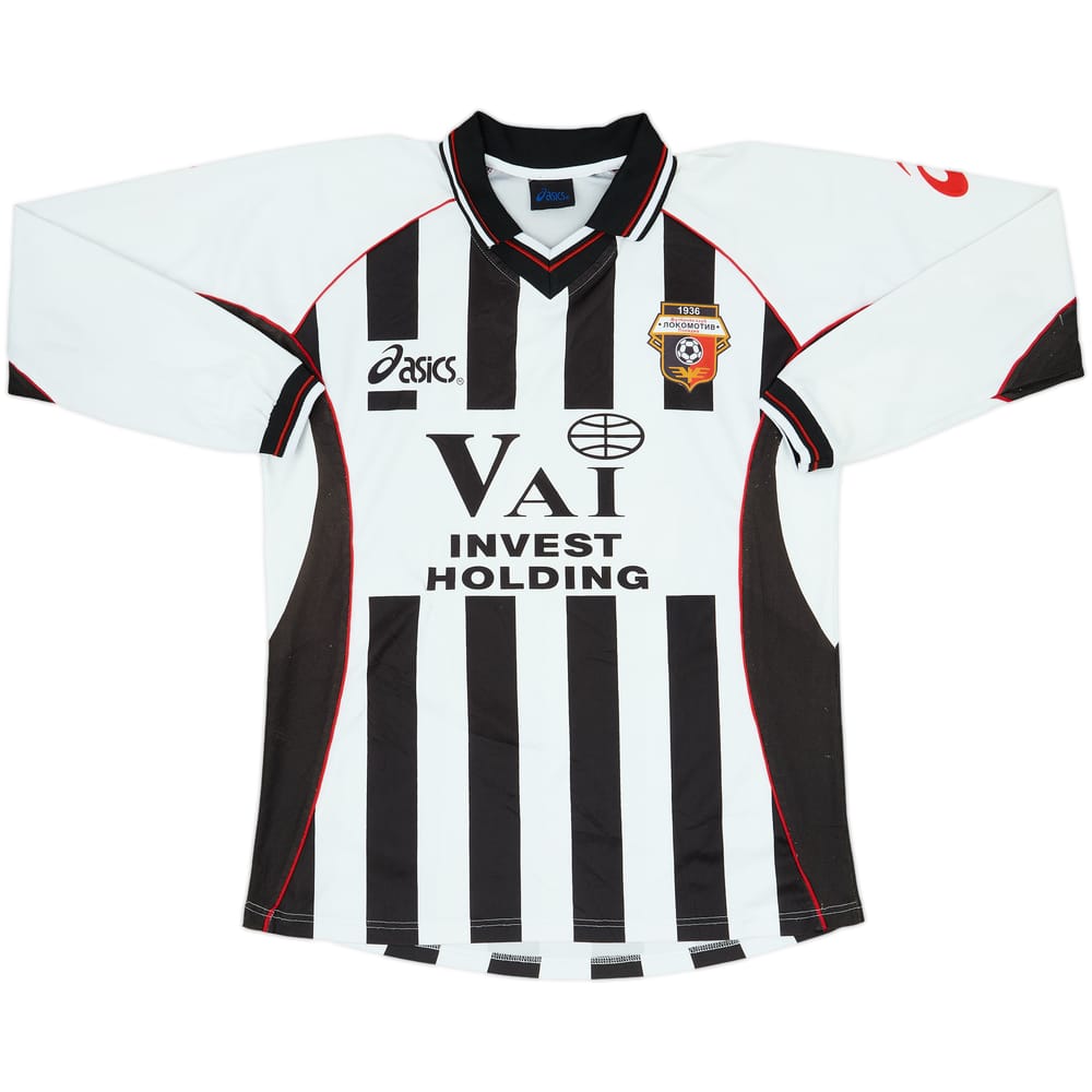 2001-03 Lokomotiv Plovdiv Home L/S Shirt #11 - 5/10 - (M)