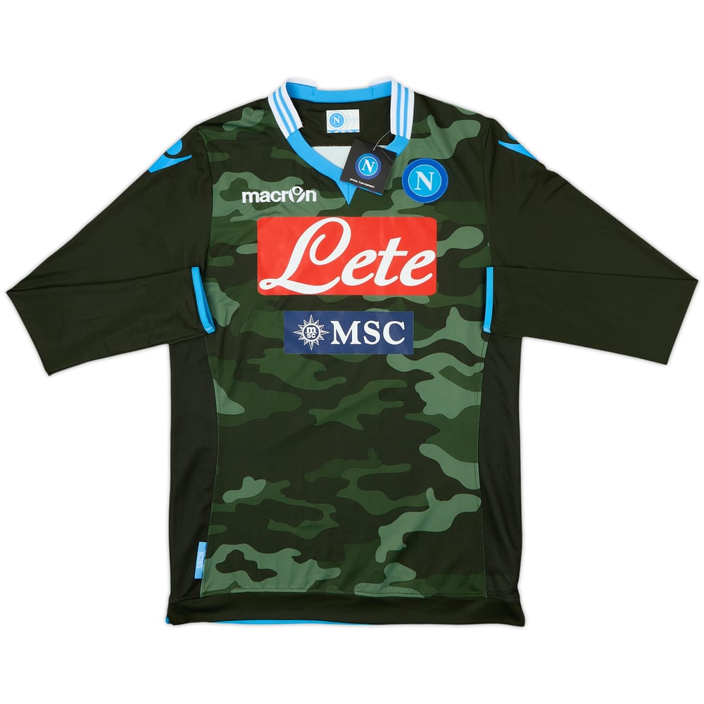 2013-14 Napoli Away L/S Shirt (L)