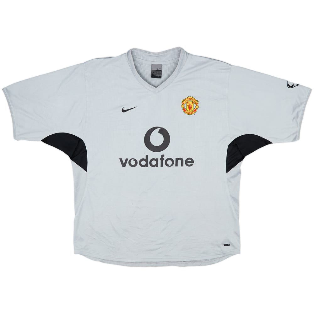 2003-04 Manchester United Nike Training Shirt - 6/10 - (L)