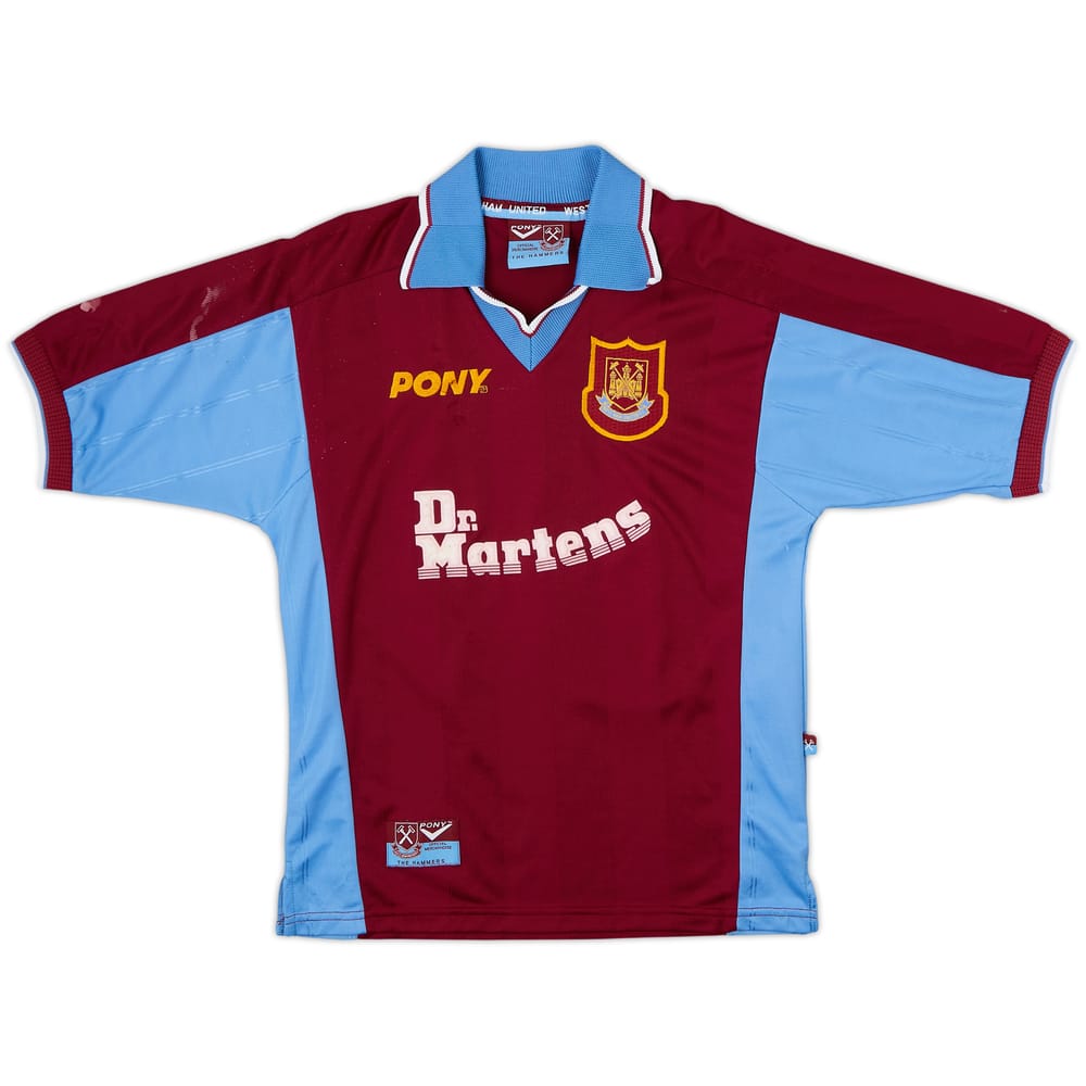 Camiseta de local del West Ham 1998-99 - 6/10 - (L.Niños)