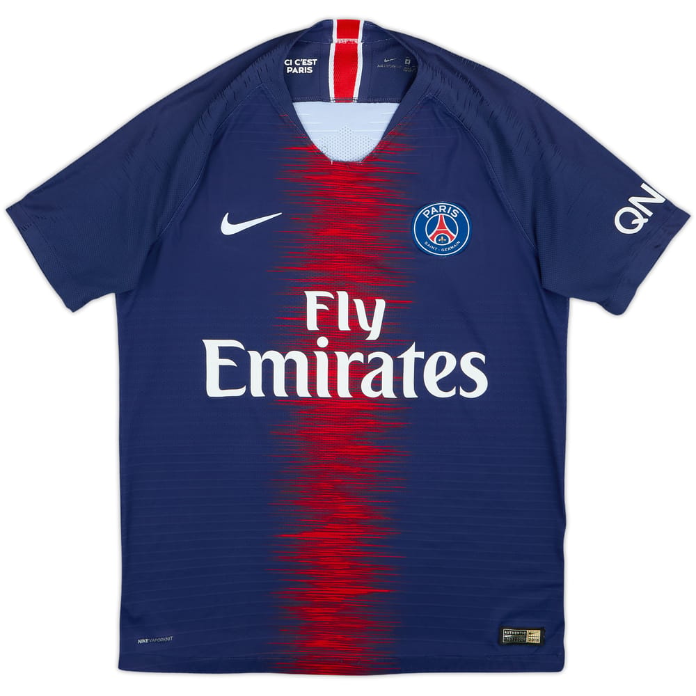 2018-19 Paris Saint-Germain Authentic Home Shirt - 5/10 - (M)