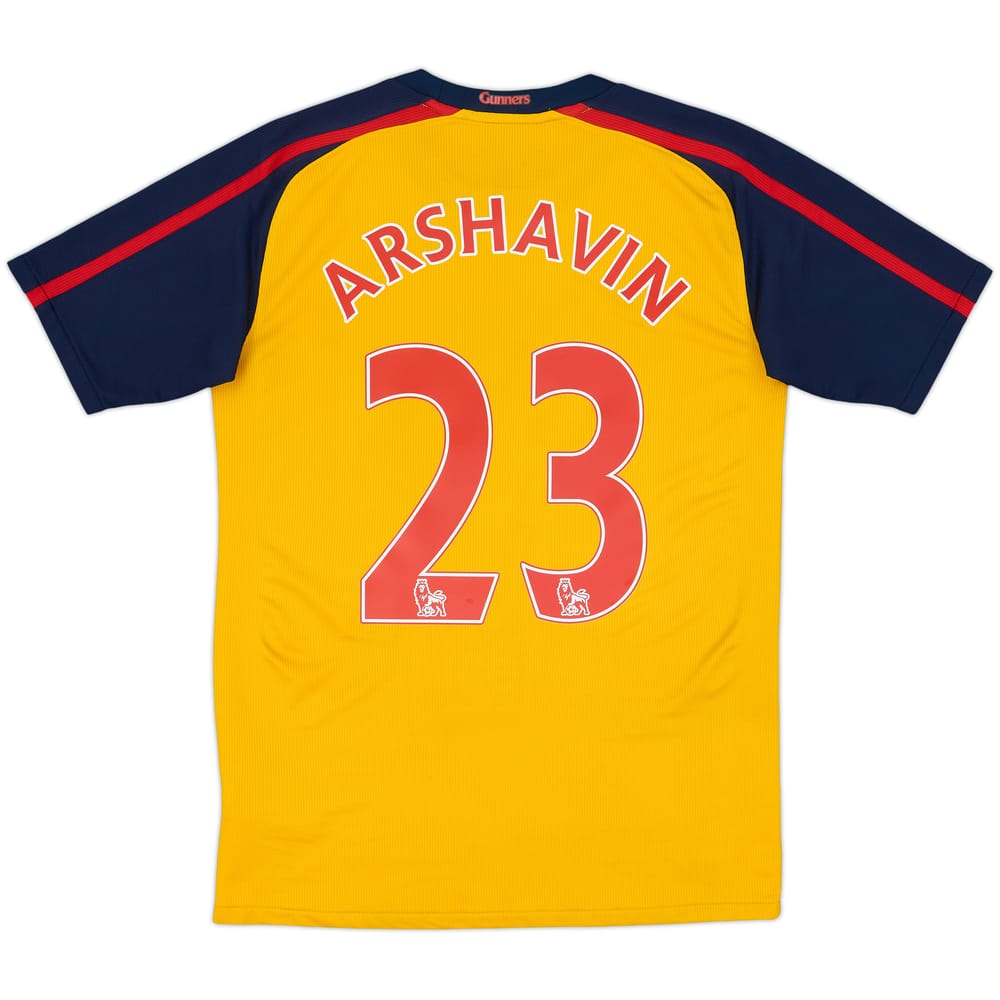 2008-09 Arsenal Away Shirt Arshavin #23 - 7/10 - (13-15 Years)