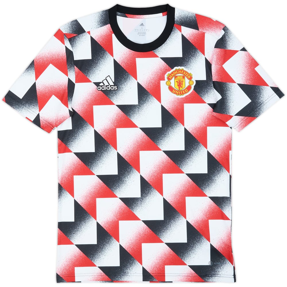 2022-23 Manchester United adidas Training Shirt - 10/10 - (S)