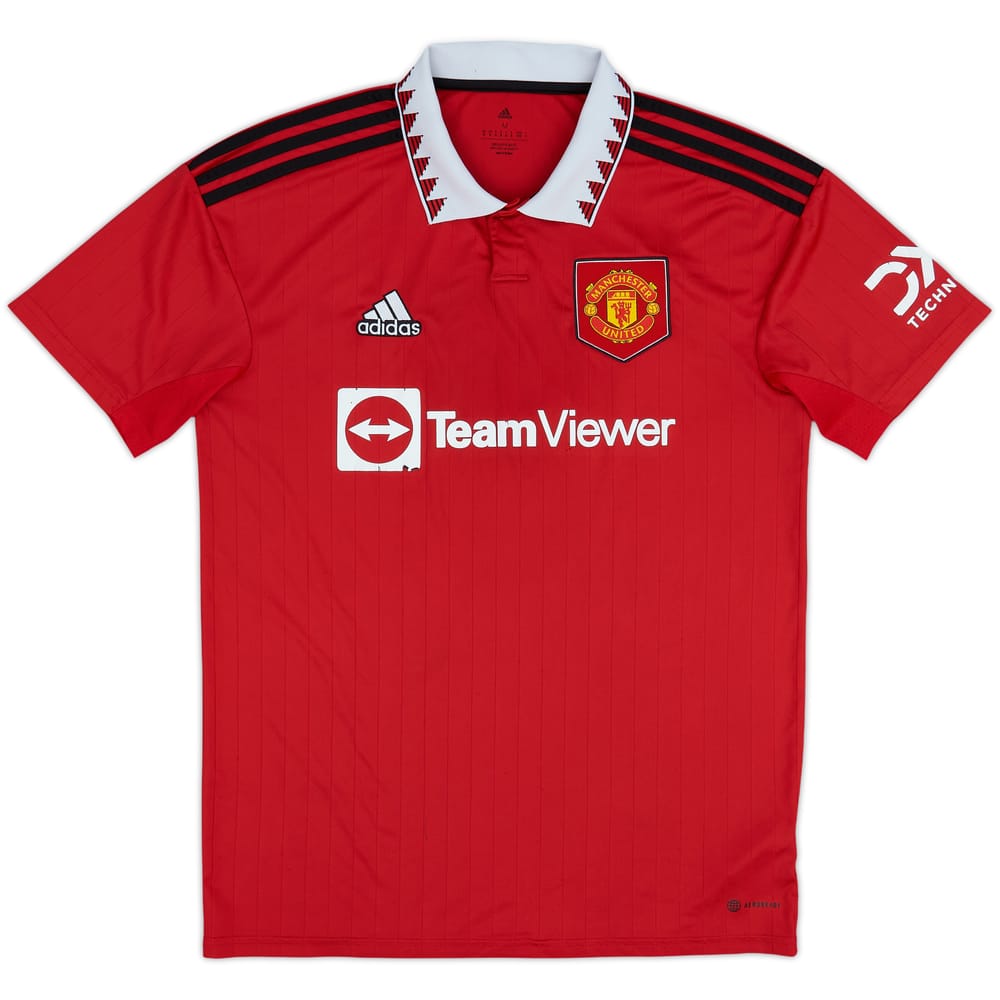 2022-23 Manchester United Home Shirt - 4/10 - (M)