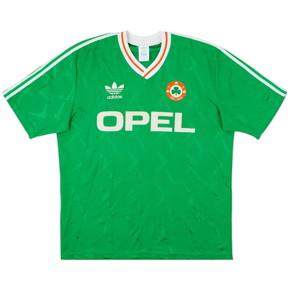 1990-92 Ireland Home Shirt - 7/10 - (L)