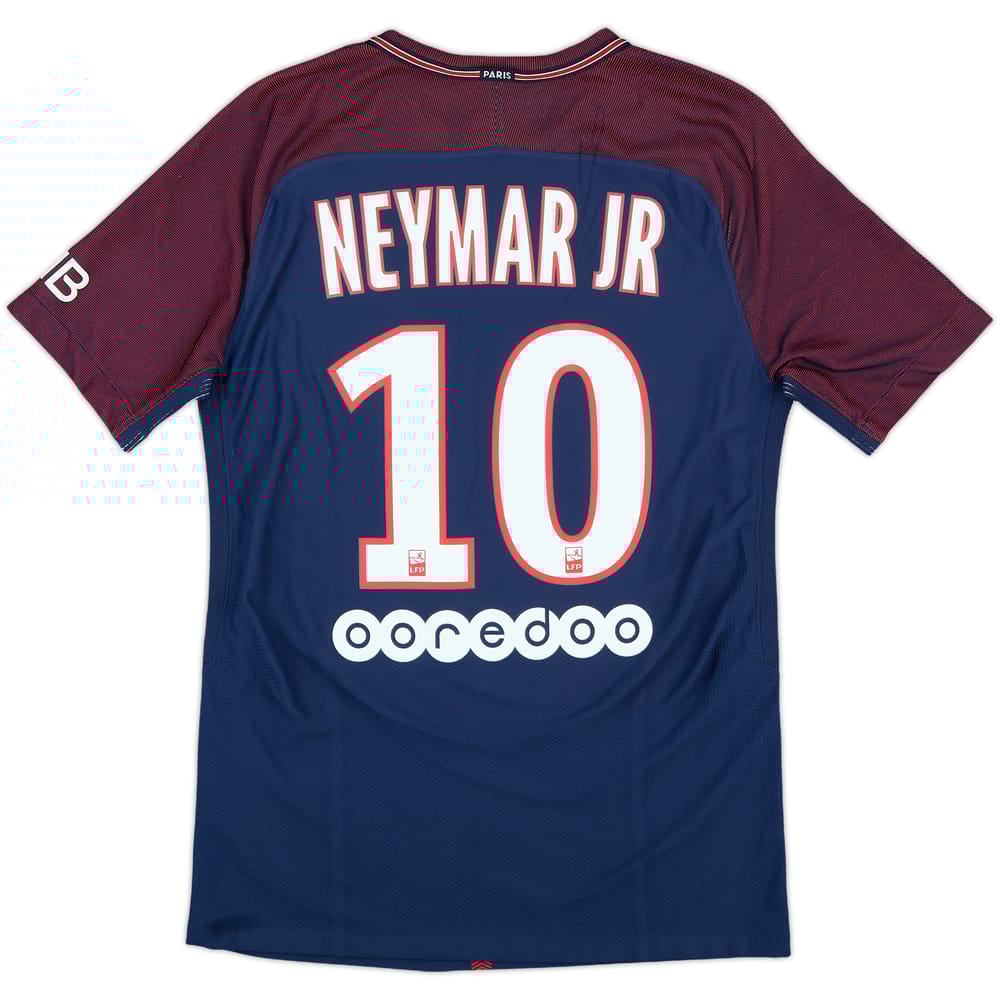 2017-18 Paris Saint-Germain Authentic Home Shirt Neymar Jr #10 - 8/10 - (S)