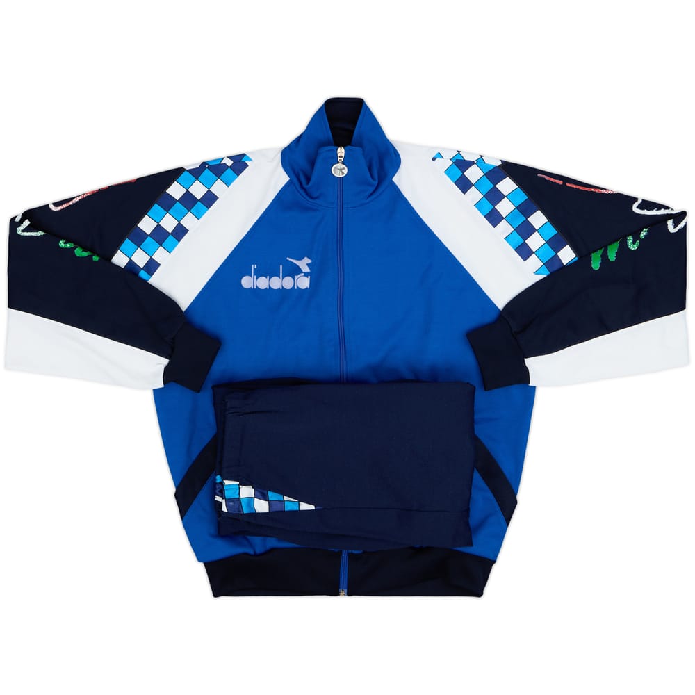 1990 Italy Diadora Full Tracksuit - 8/10 - (L)