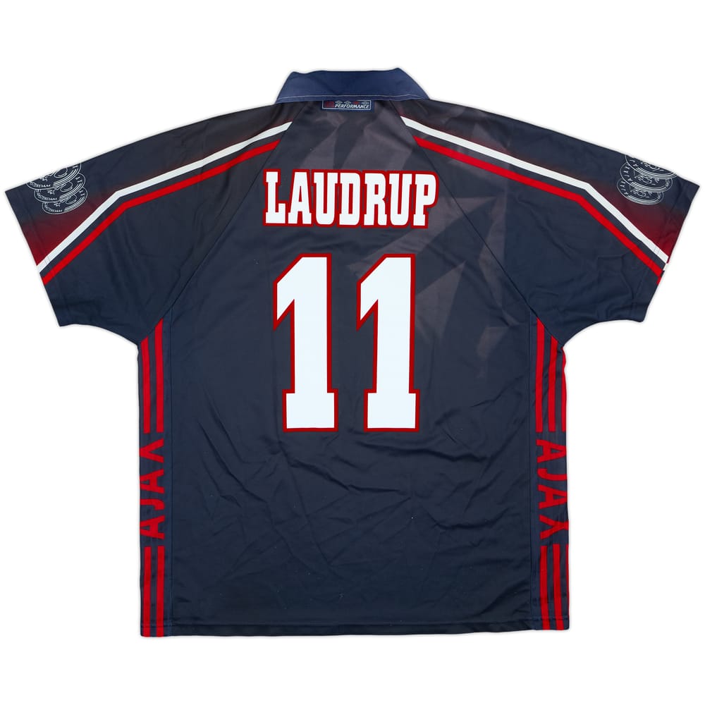 1997-98 Ajax Away Shirt Laudrup #11 - 8/10 - (XL)