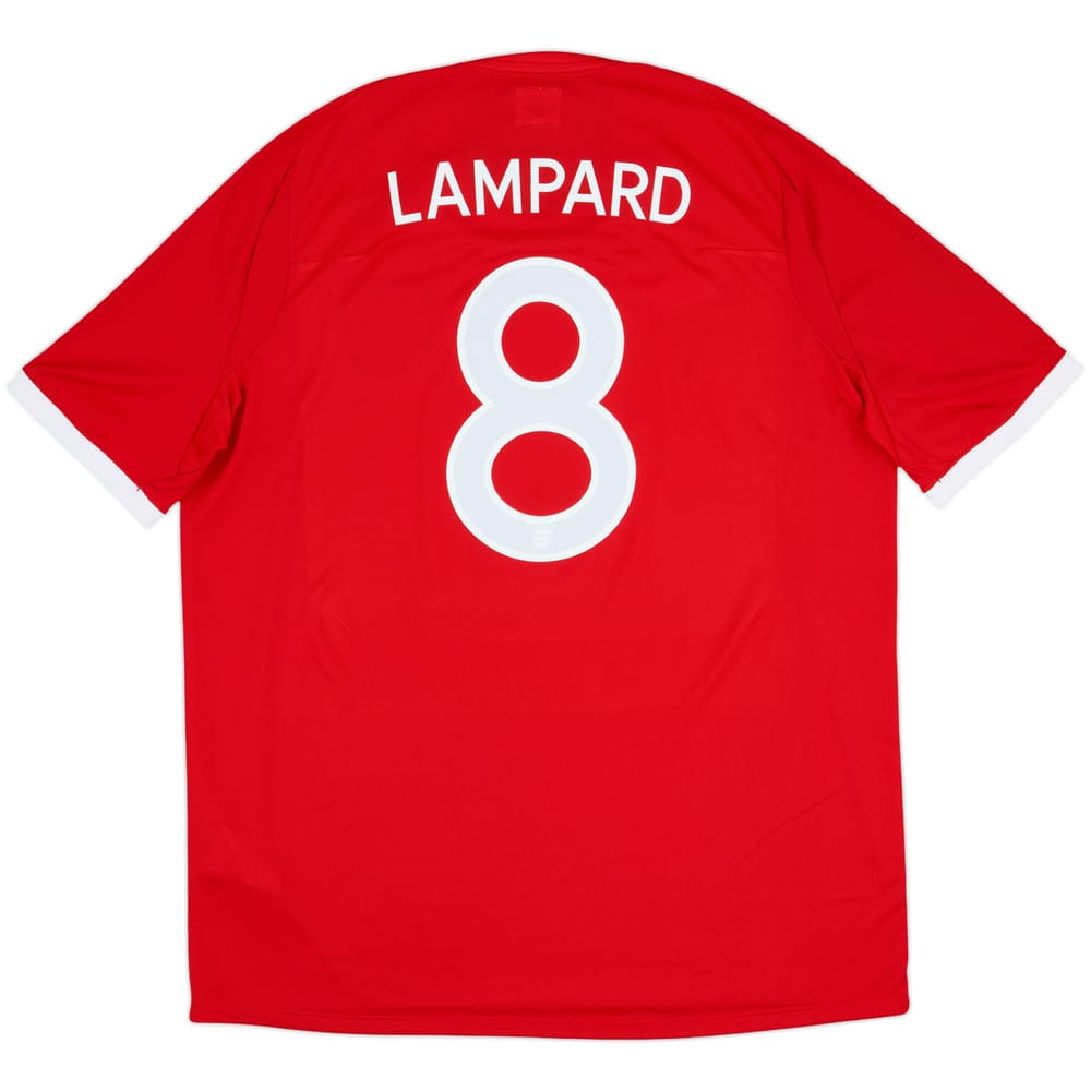 2010-11 England 'South Africa' Away Shirt Lampard #8 - 8/10 - (XL)