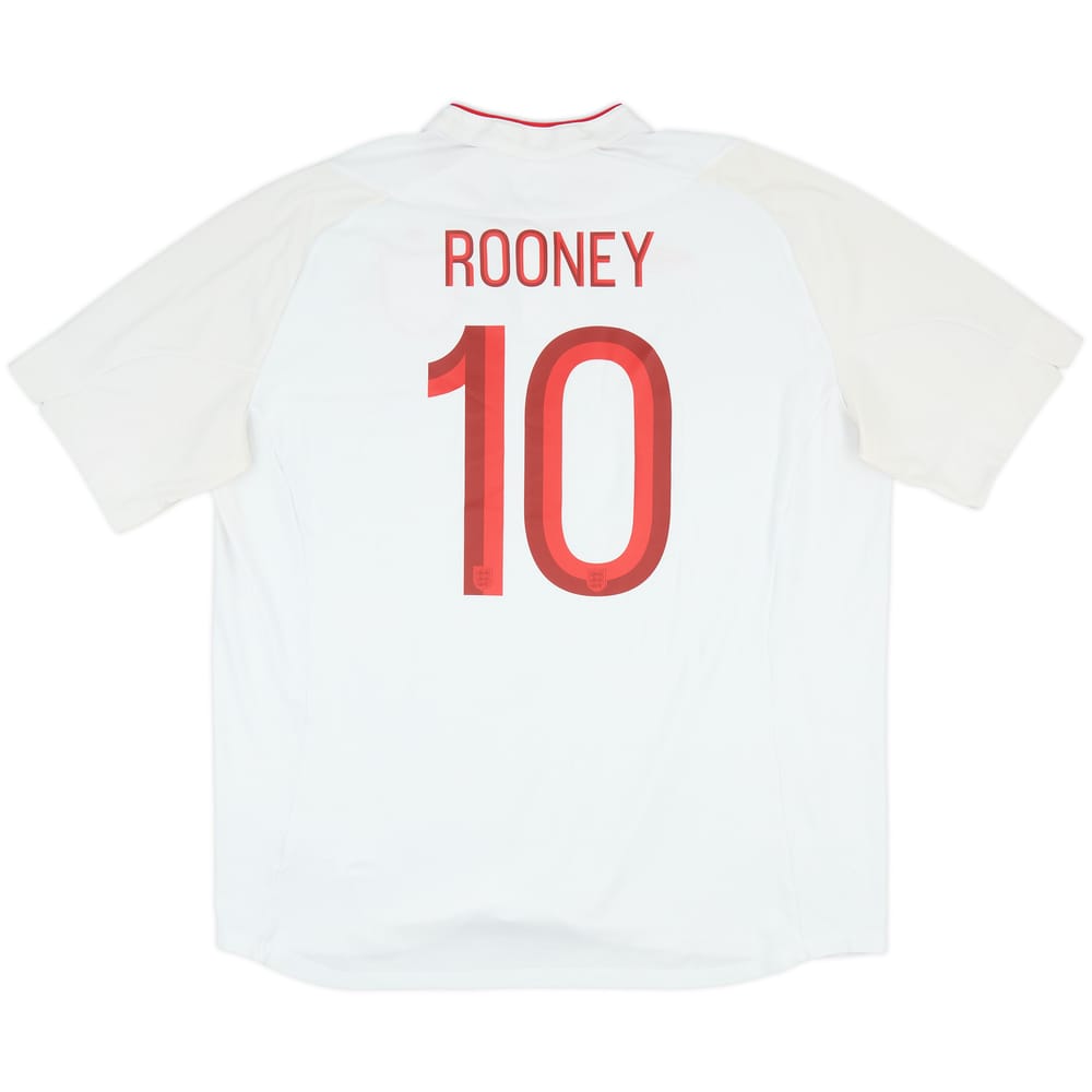 2012-13 England Home Shirt Rooney #10 - 8/10 - (3XL)