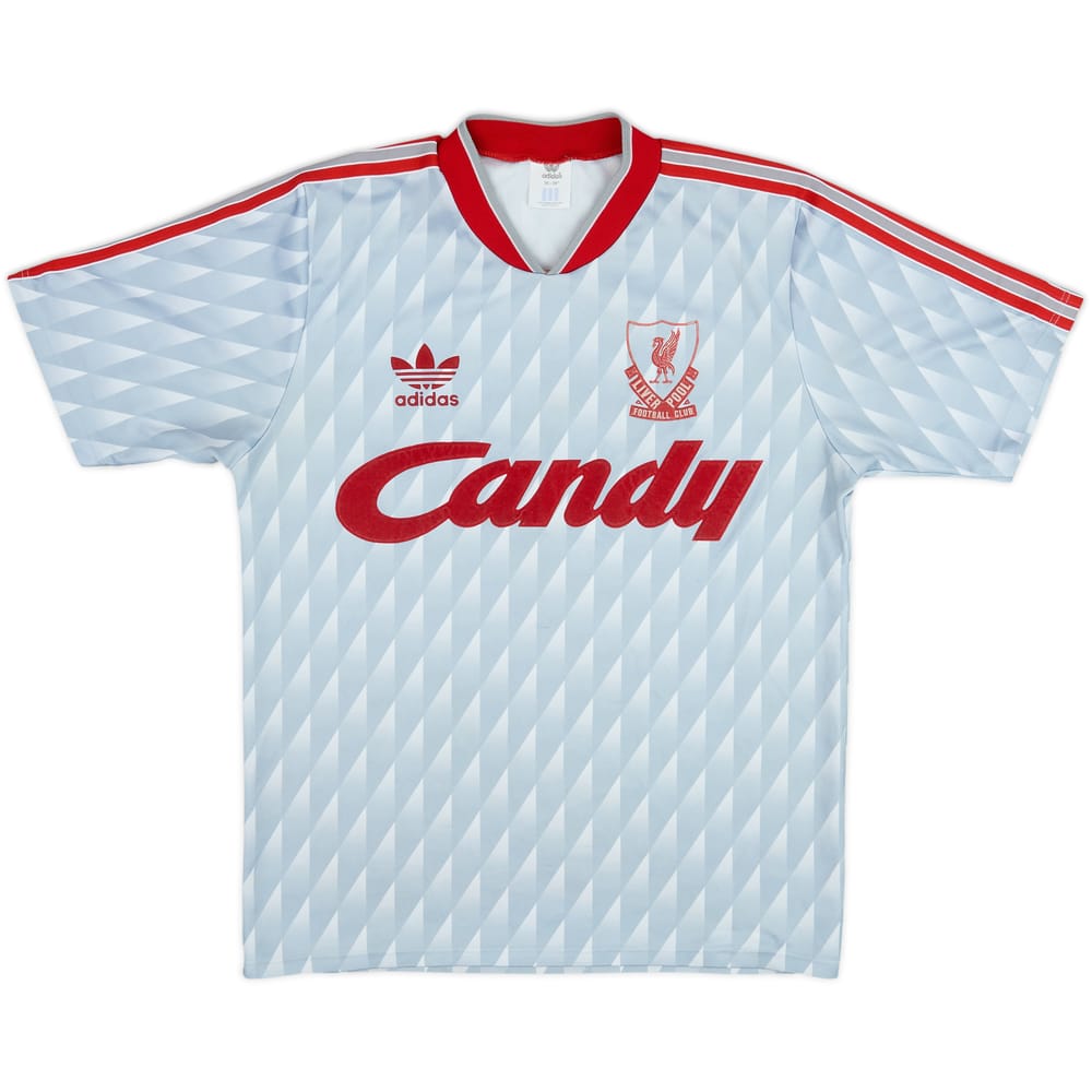 1989-91 Liverpool Camiseta Visitante - 8/10 - (S)
