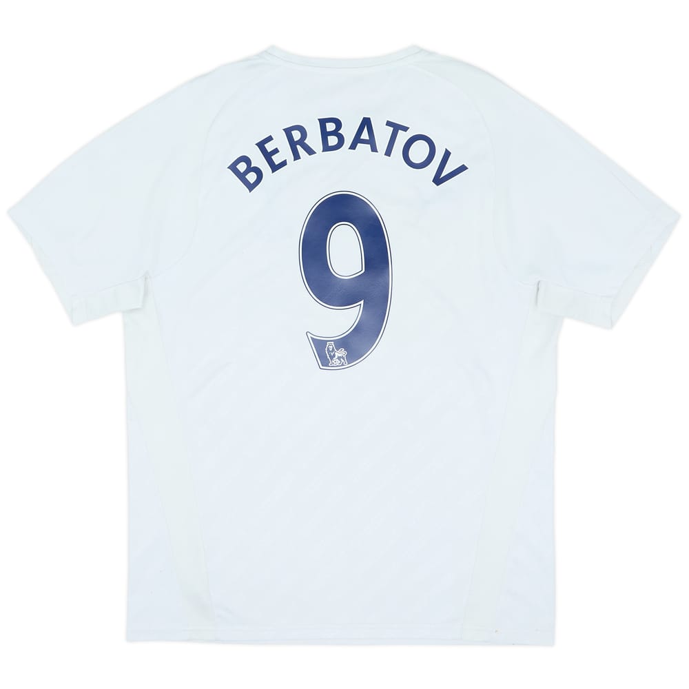 2007-08 Tottenham Home Shirt Berbatov #9 - 7/10 - (L)