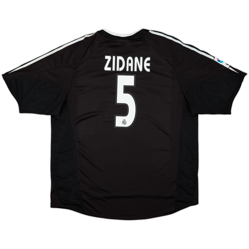 2004-05 Real Madrid Away Shirt Zidane #5 - 5/10 - (XL)