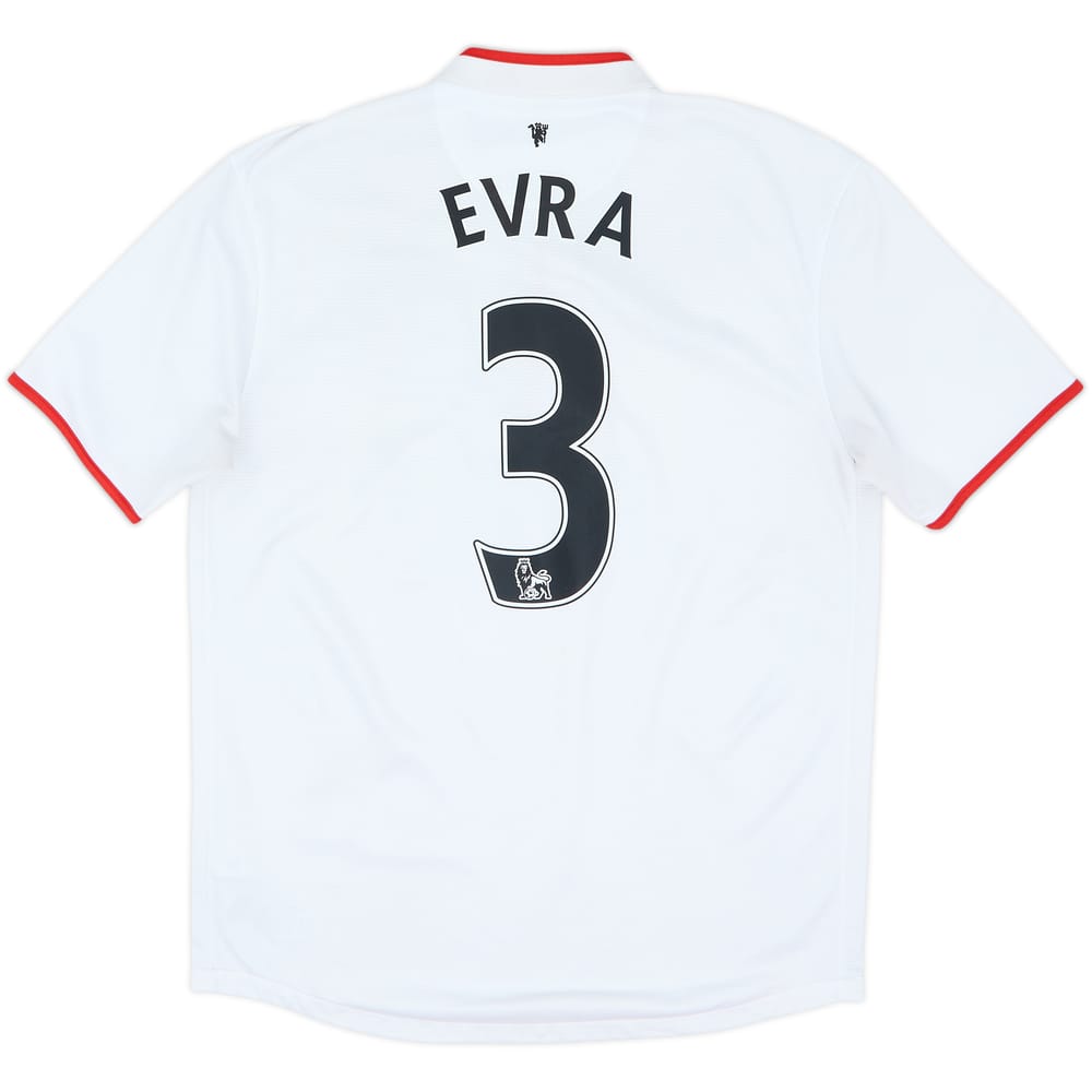 2012-14 Manchester United Away Shirt Evra #3 - 6/10 - (M)