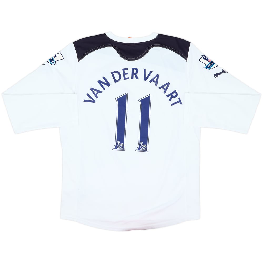 2010-11 Tottenham Home L/S Shirt van der Vaart #11 - 6/10 - (M)