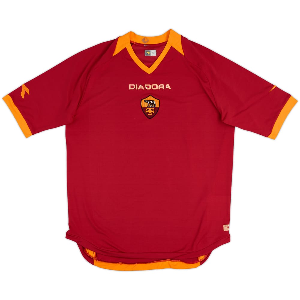 2006-07 Roma Home Shirt - 5/10 - (M)
