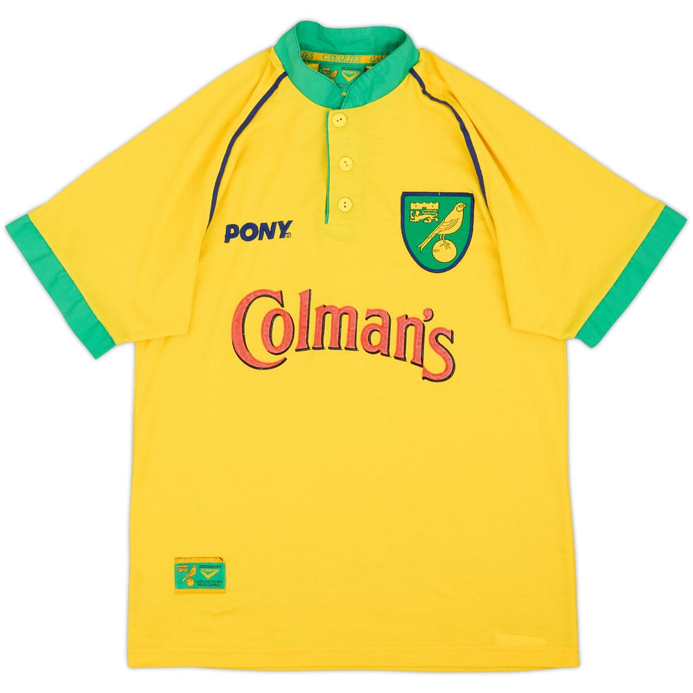 1997-99 Norwich Home Shirt - 7/10 - (S)