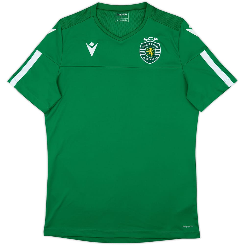2019-20 Sporting Club Macron Training Shirt - 9/10 - (L)