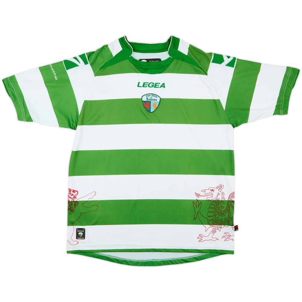 2009-10 The New Saints Home Shirts - 8/10 - (XL)