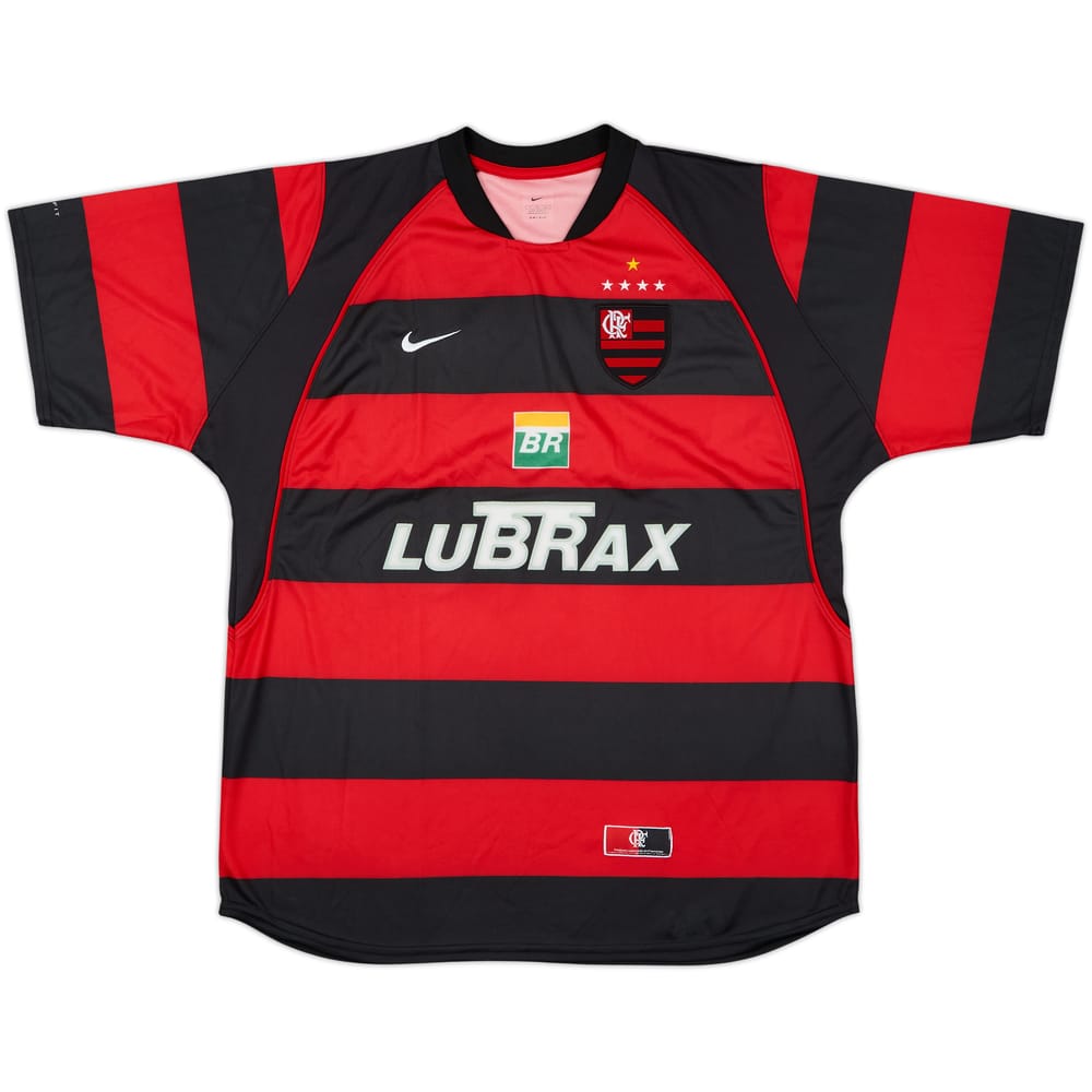 2002-04 Flamengo Home Shirt #10 - 7/10 - (XL)
