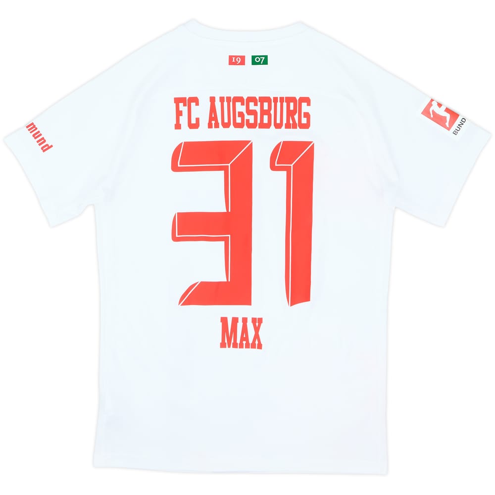 2018-19 Augsburg Home Shirt Max #31 - 7/10 - (S)