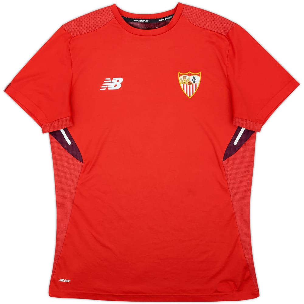 2017-18 Sevilla New Balance Training Shirt - 6/10 - (M)