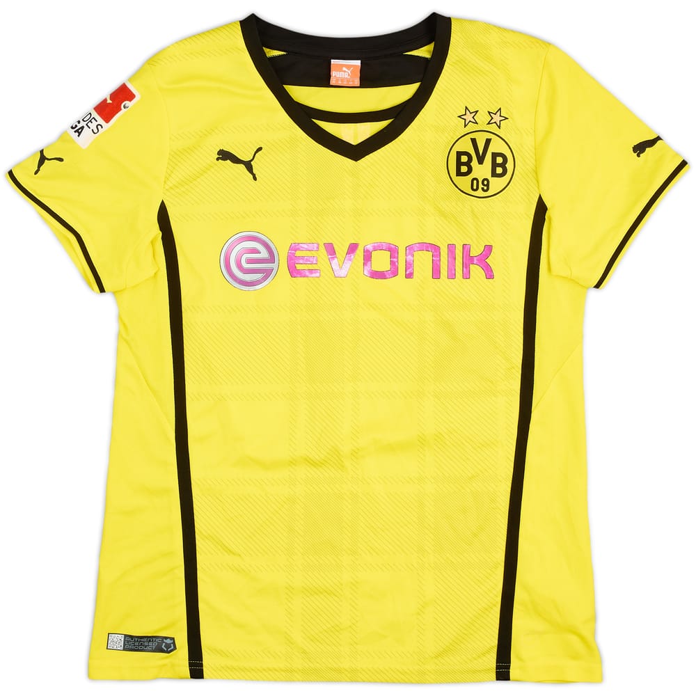 2013-14 Borussia Dortmund Home Shirt - 4/10 - (Women's M)