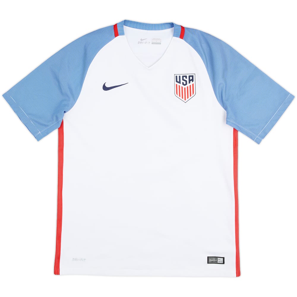 2016-17 USA Home Shirt - 8/10 - (M)