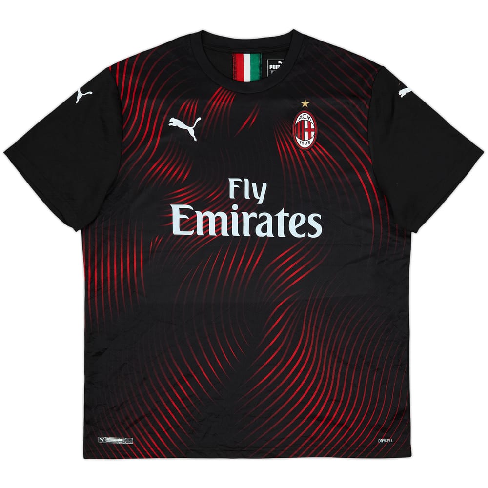 2019-20 AC Milan Third Shirt - 7/10 - (XL)