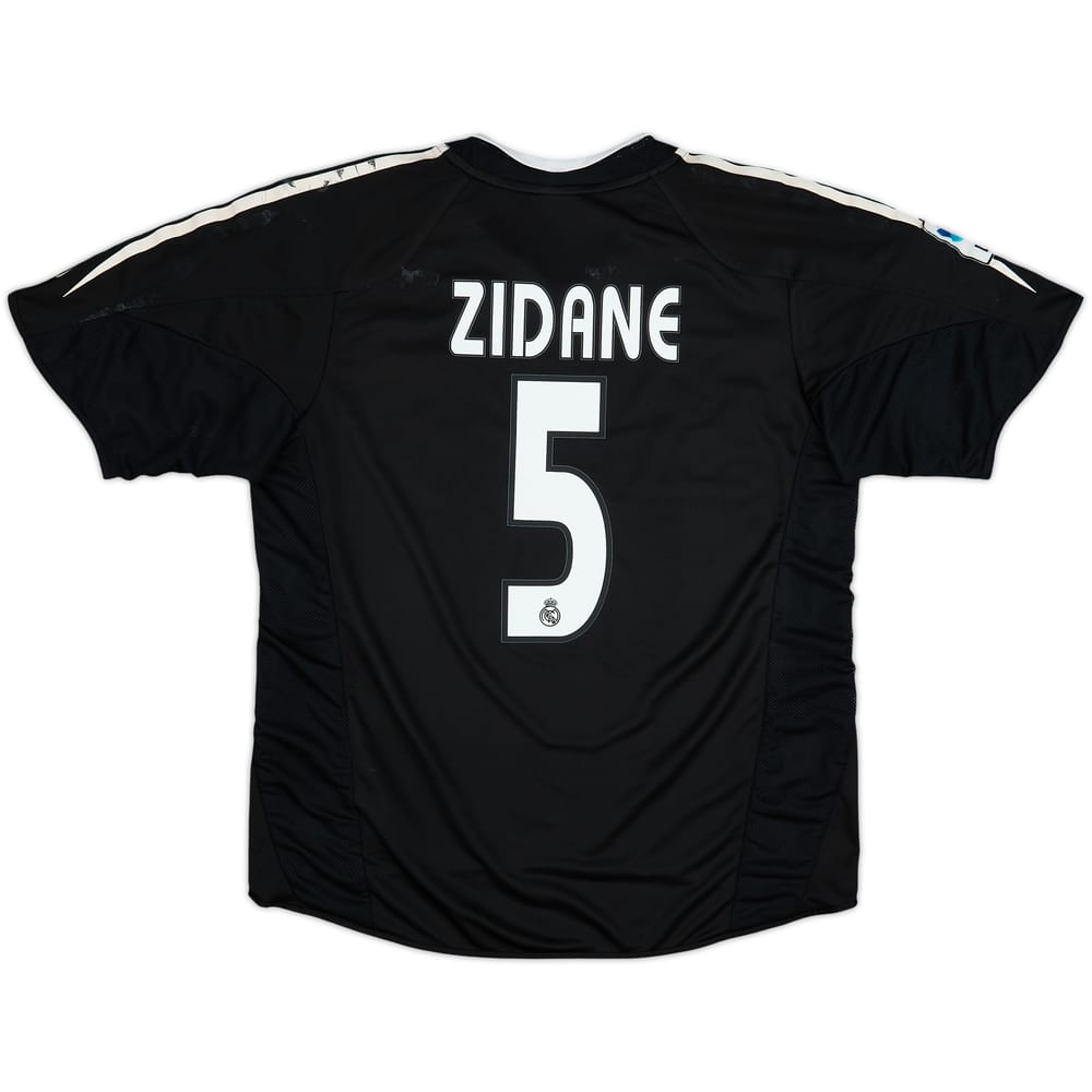 2004-05 Real Madrid Away Shirt Zidane #5 - 5/10 - (M)