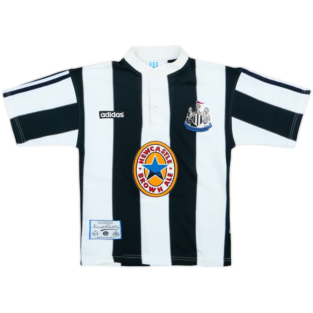 1995-97 Newcastle Home Shirt - 8/10 - (11-12 Years)