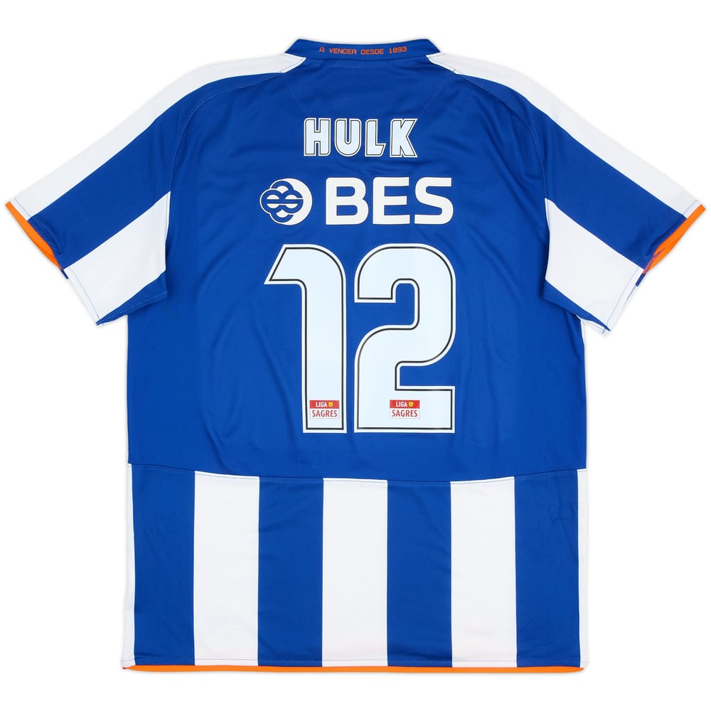 2008-09 Porto Home Shirt Hulk #12 - 5/10 - (L)