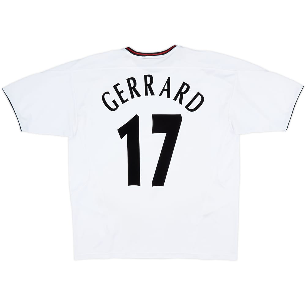 2003-04 Liverpool Away Shirt Gerrard #17 - 6/10 - (XL)