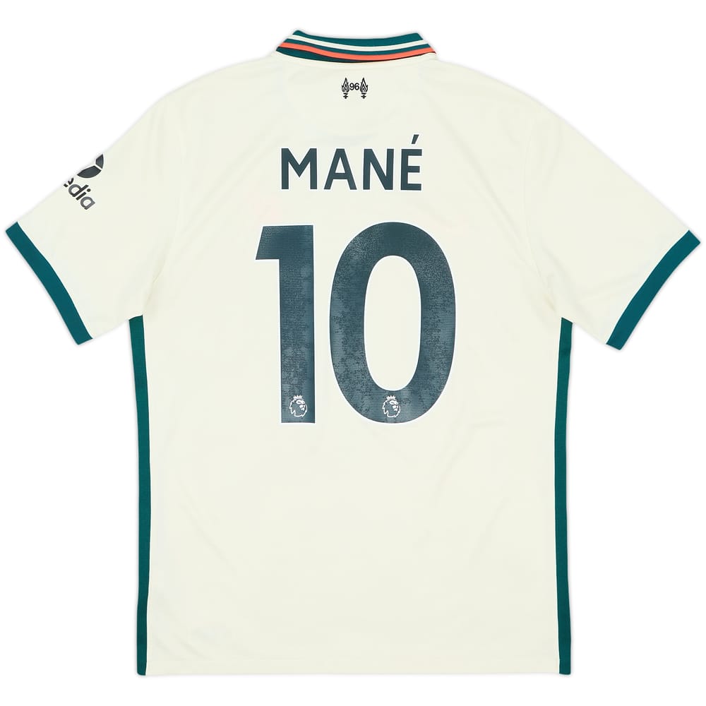 2021-22 Liverpool Away Shirt Mane #10 - 8/10 - (M)