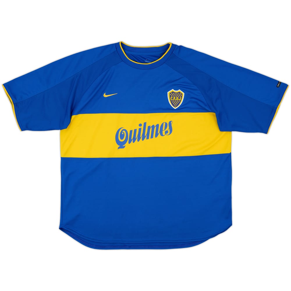 2000-01 Boca Juniors Home Shirt - 8/10 - (XXL)