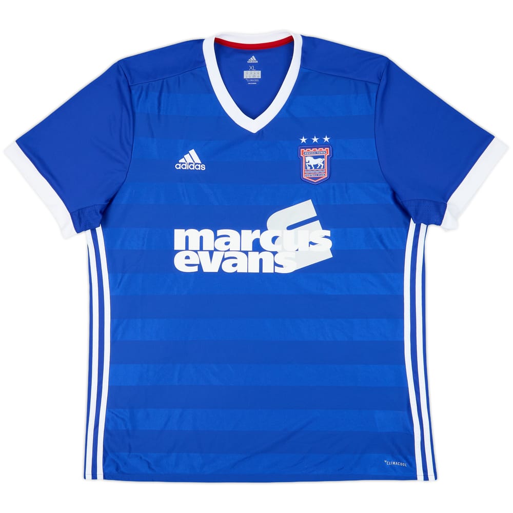 2017-18 Ipswich Home Shirt - 10/10 - (XL)