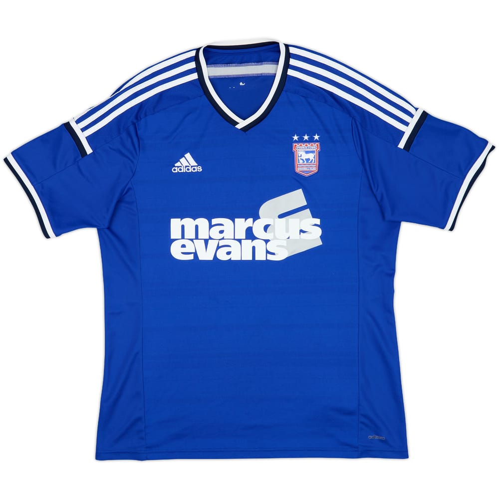 2014-15 Ipswich Home Shirt - 8/10 - (L)