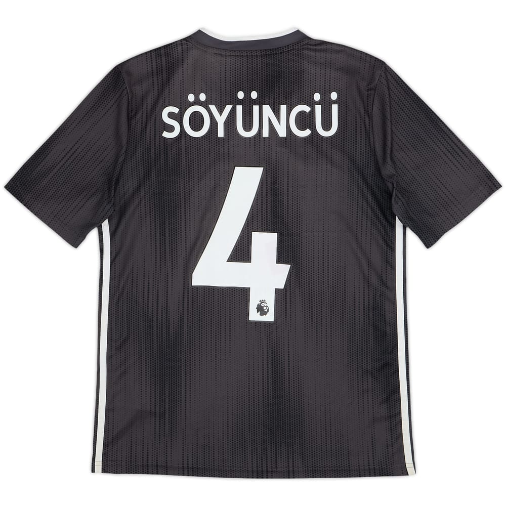 2019-20 Leicester Away Shirt Soyuncu #4 - 5/10 - (L.Boys)