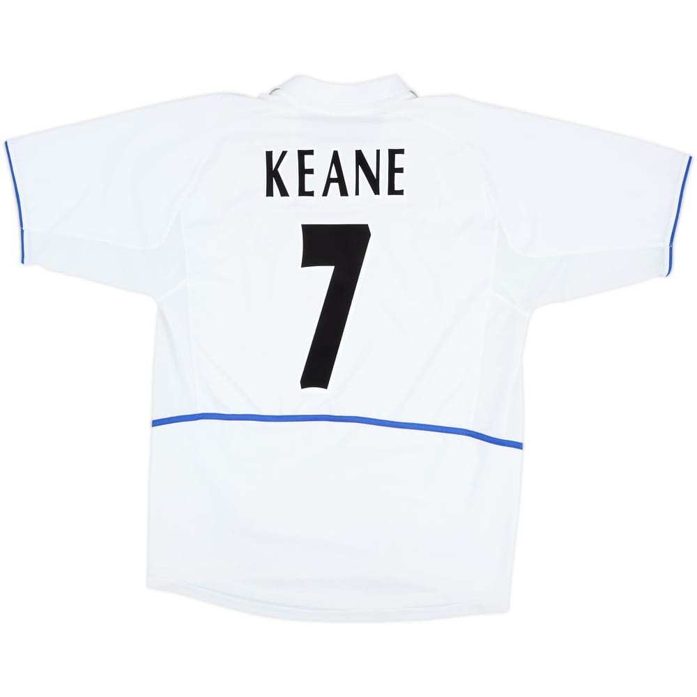 2002-03 Leeds United Home Shirt Keane #7 - 8/10 - (L)