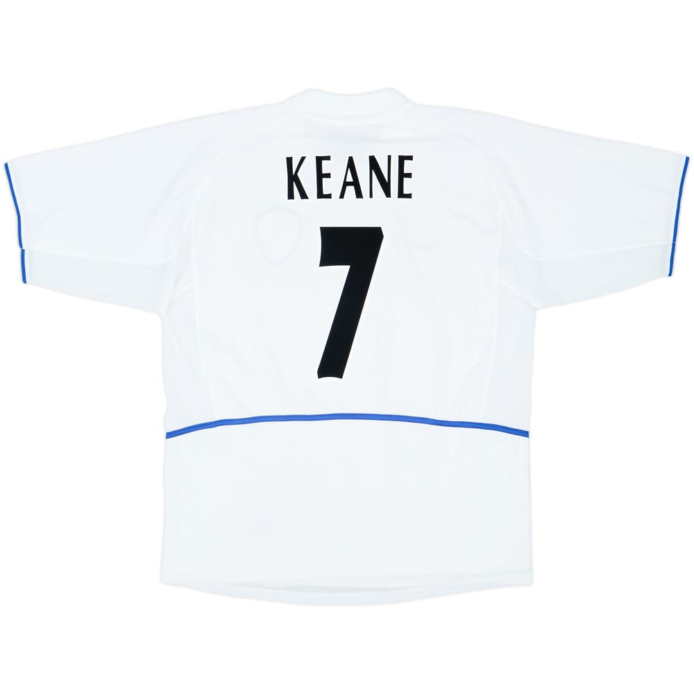 2002-03 Leeds United Camiseta Local Keane #7 - 8/10 - (XXL)