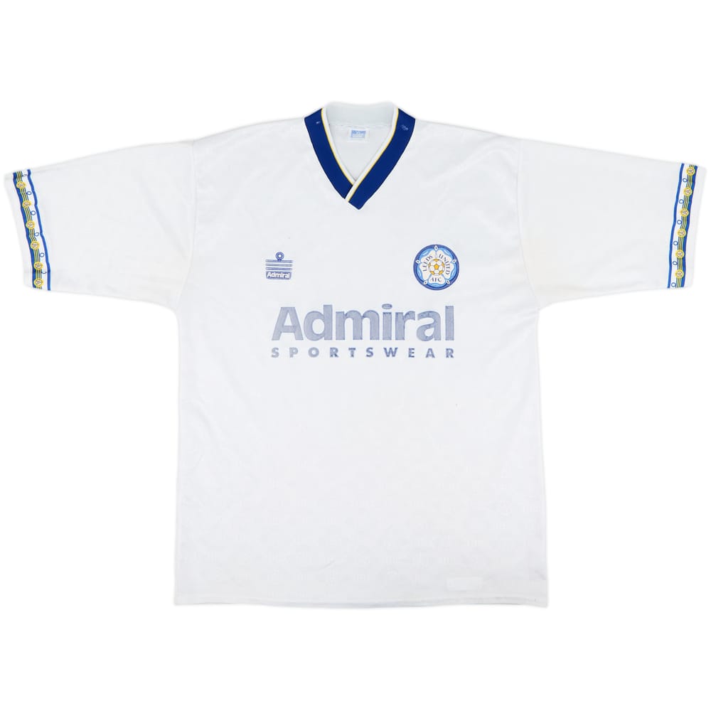 1992-93 Leeds United Home Shirt - 7/10 - (XL)
