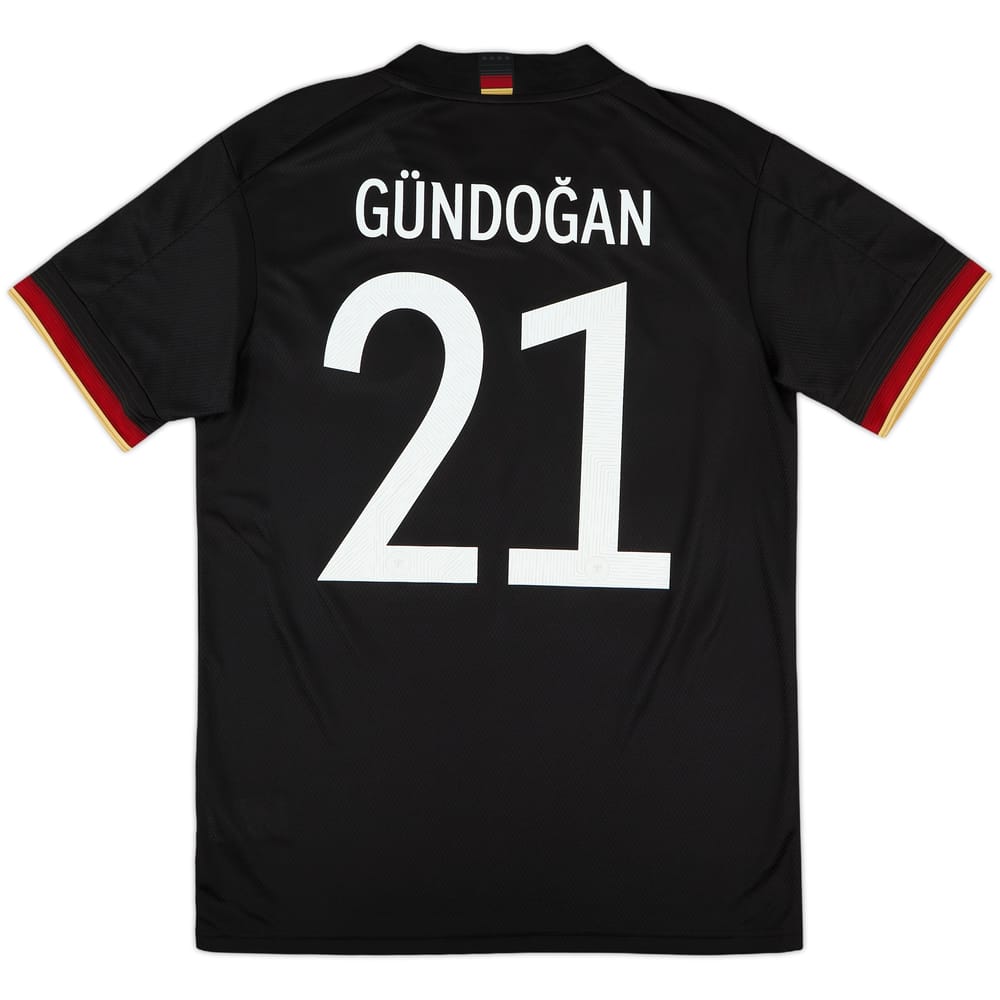 2020-21 Germany Away Shirt Gundogan #21 - 10/10 - (M)