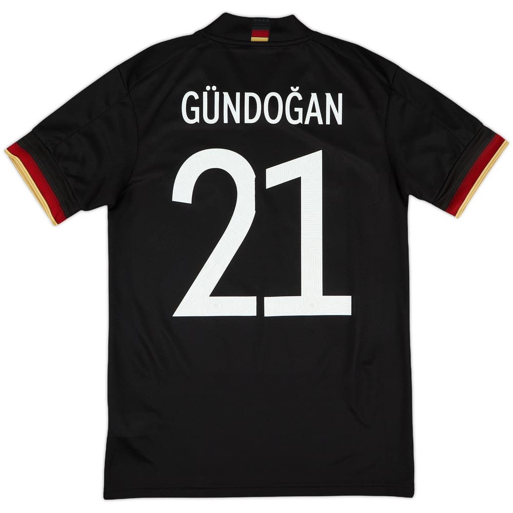 2020-21 Germany Away Shirt Gundogan #21 - 7/10 - (S)