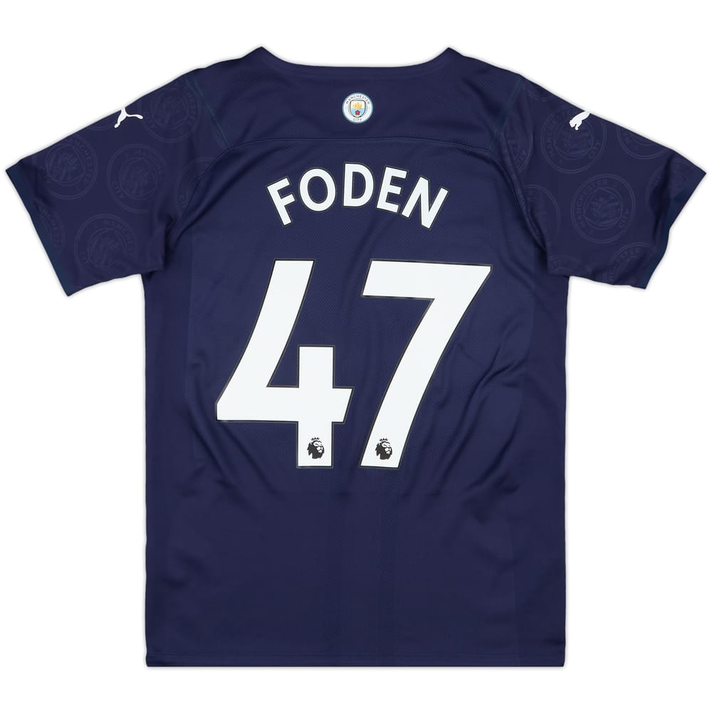 2021-22 Manchester City Authentic Third Shirt Foden #47 - 10/10 - (S)
