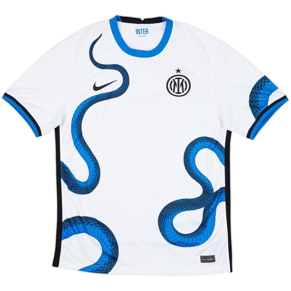 2021-22 Inter Milan Away Shirt - 7/10 - (M)