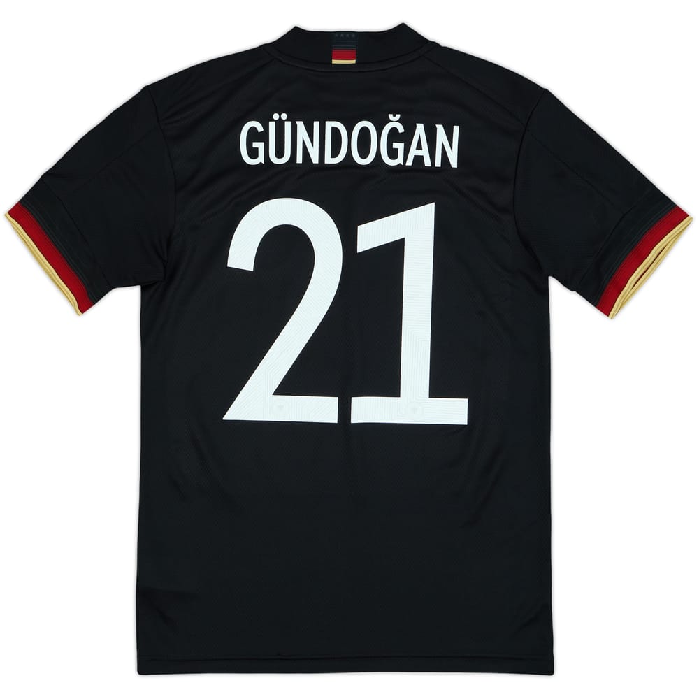 2020-21 Germany Away Shirt Gundogan #21 - 10/10 - (S)